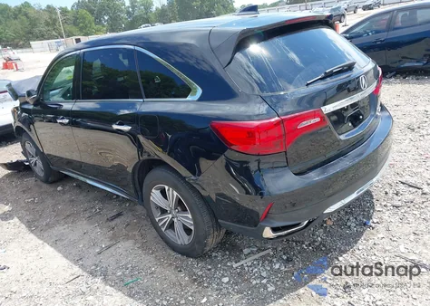 2019 Acura Mdx Standard z USA, uszkodzony, nr VIN 5J8YD4H36KL032256